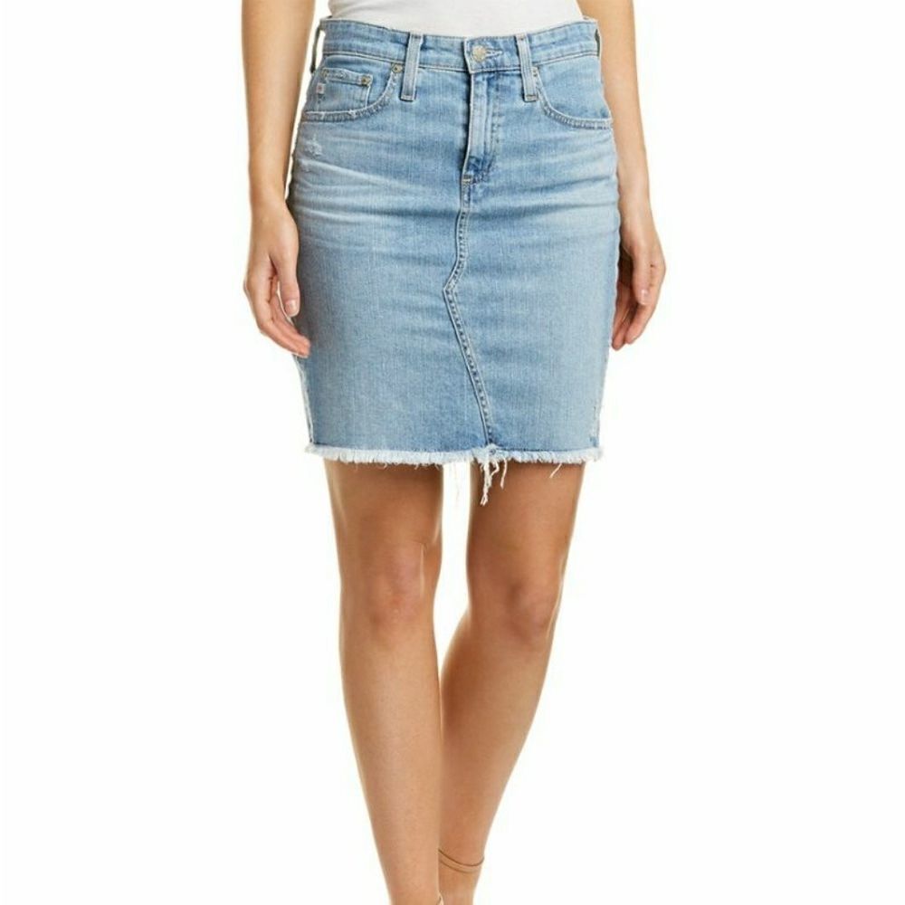 AG Jeans Erin Pencil Skirt Denim Skirt